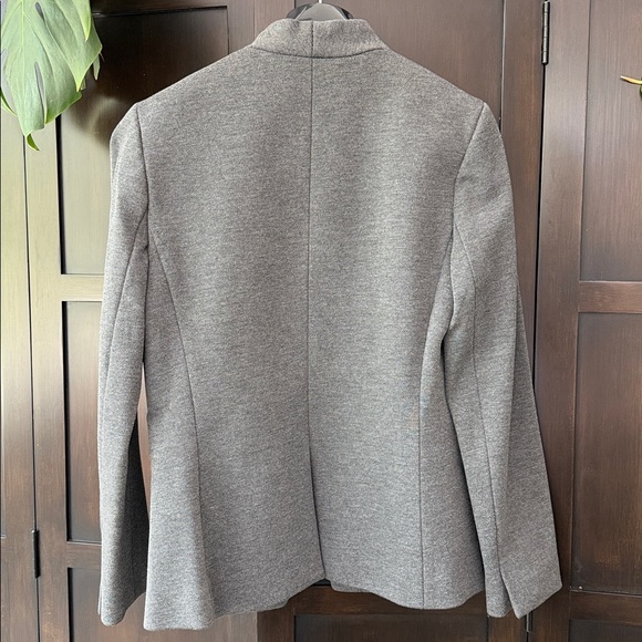 J. Crew Charcoal Gray Open-Front Blazer - Picture 3 of 4